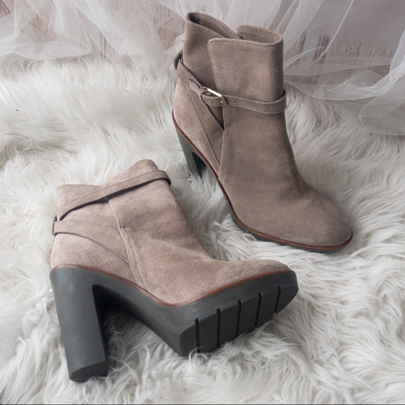 KATE SPADE New York Tan Suede Boots Women Size 10 - Picture 1 of 12